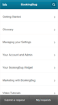 Mobile Screenshot of feedback.bookingbug.com