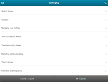 Tablet Screenshot of feedback.bookingbug.com